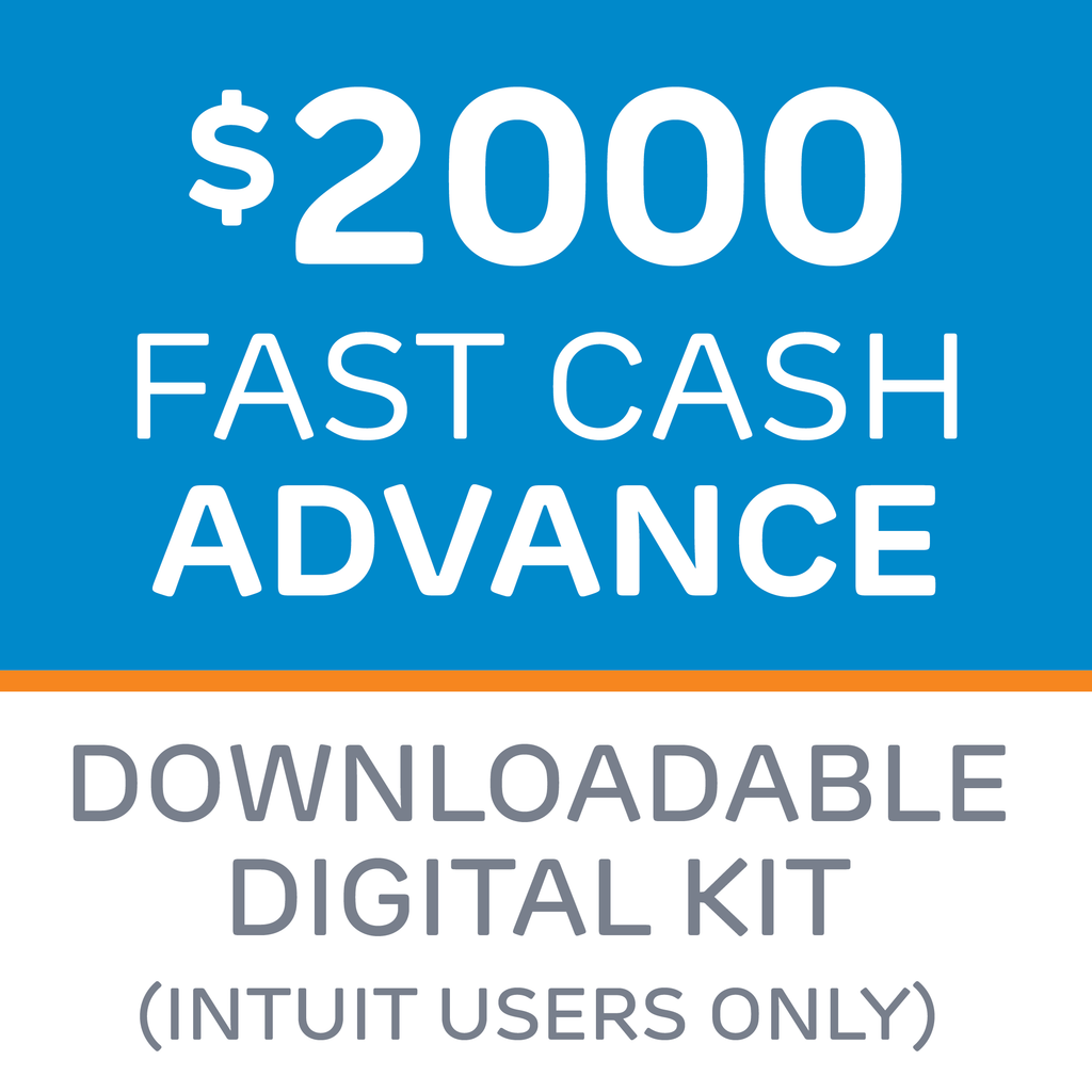 $2,000 Fast Cash Advance Digital Kit